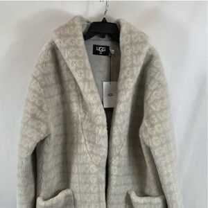 Ugg coat, Faux fur. Very soft! New.